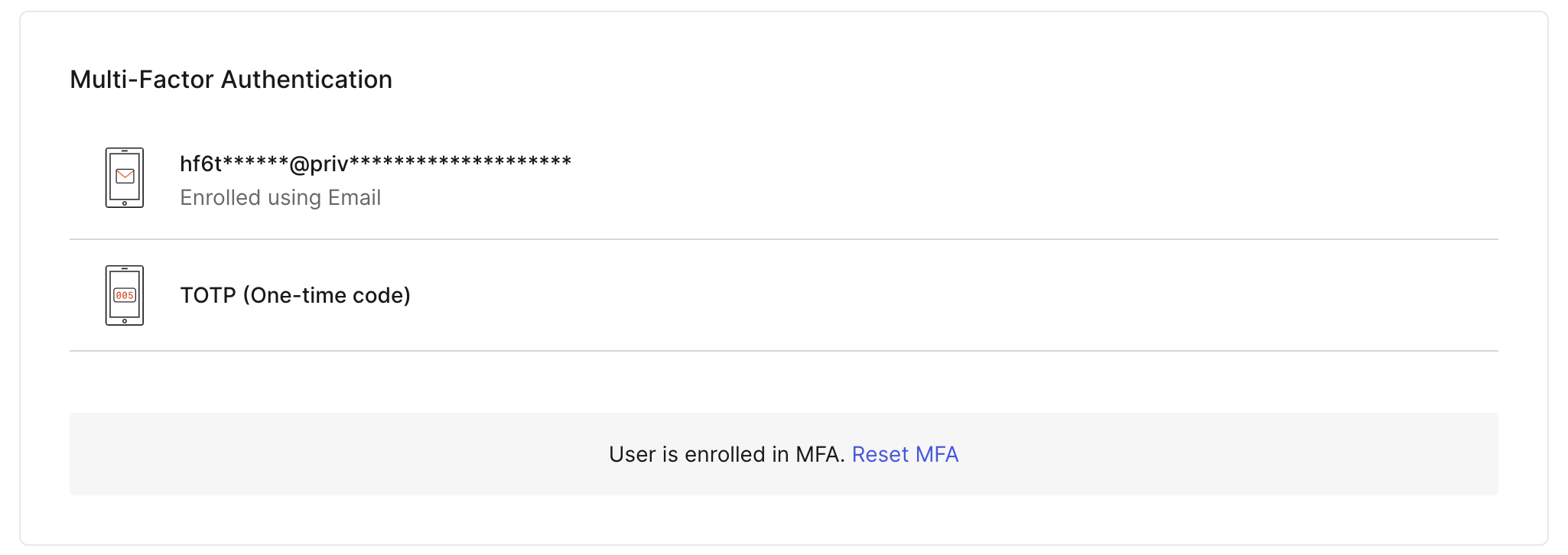 User Enrolled in Auth0 Guardian